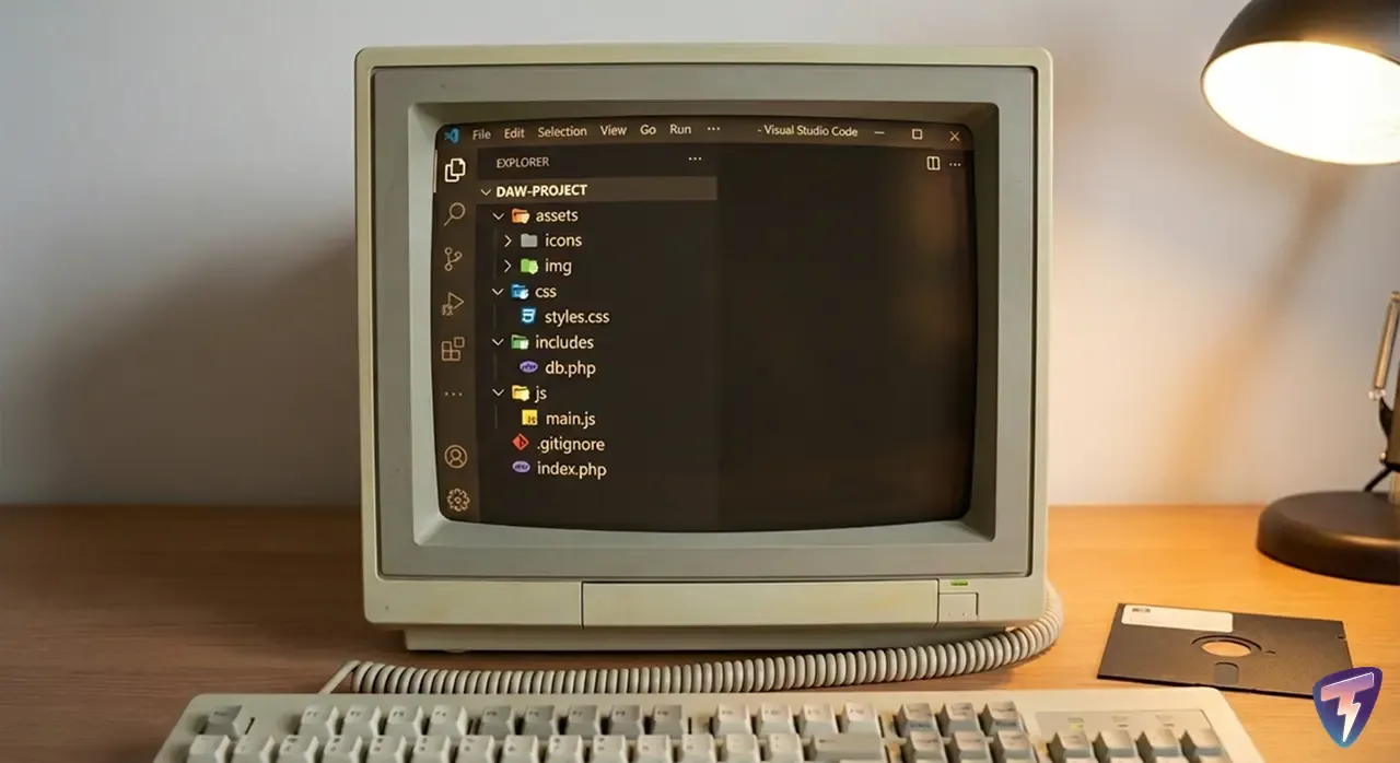 Estructura de archivos en VS Code